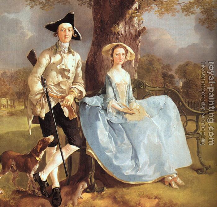Thomas Gainsborough : Mr and Mrs Andrews